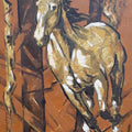 Animals acrylic painting titled 'SOLD', 20x15 inches, by artist Santoshkumar Patil on Canvas