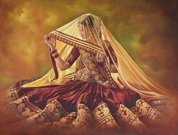 Sajawat Painting by Kamal Rao | ArtZolo.com