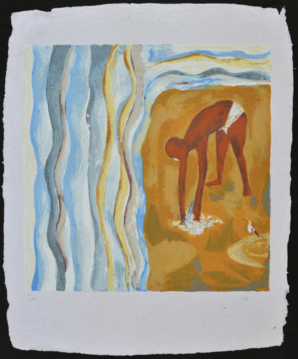 Salt March Painting by Haku Shah | ArtZolo.com