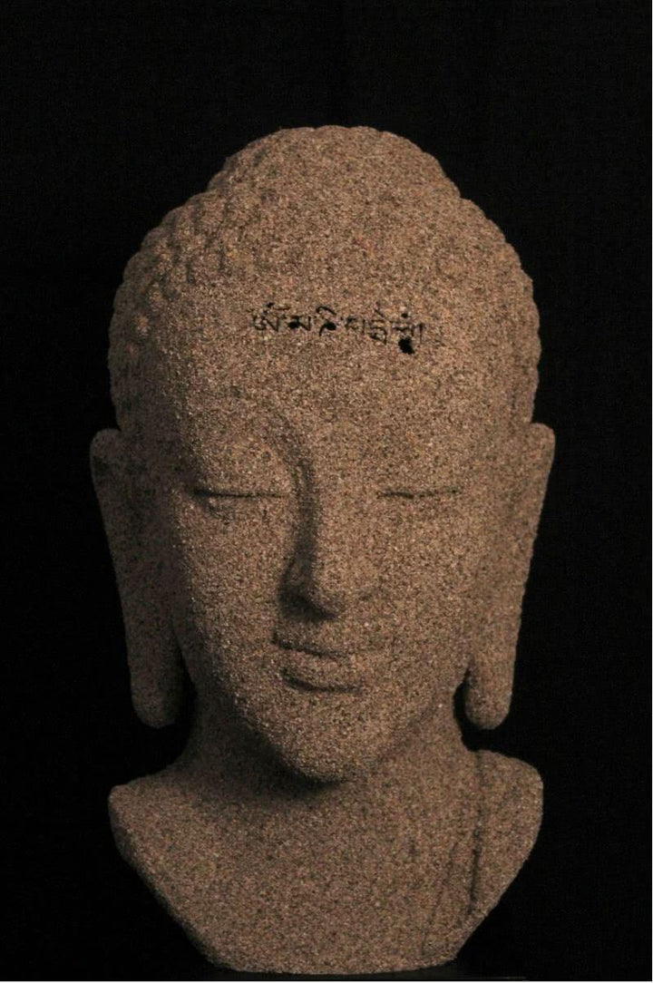 Sand Buddha Sculpture by Sagar Rampure | ArtZolo.com