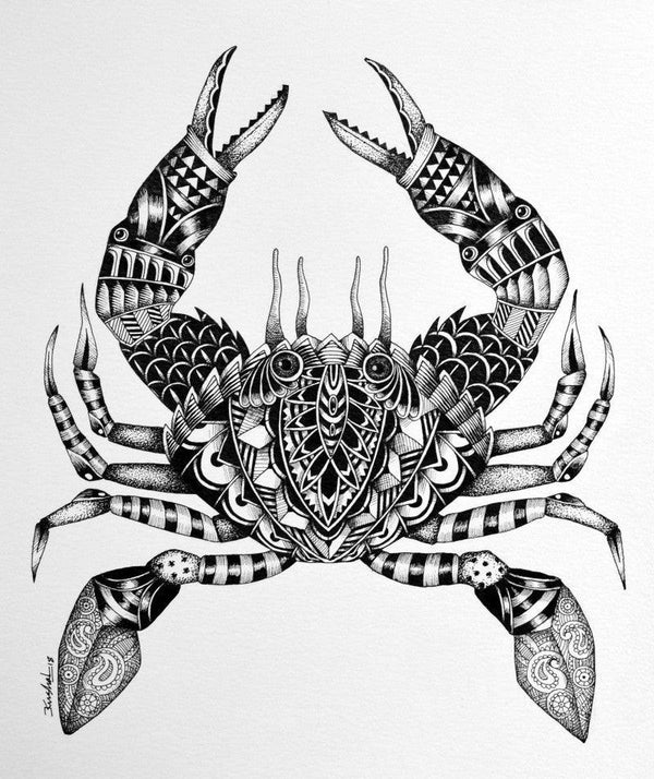 Scorpion Drawing by Kushal Kumar | ArtZolo.com