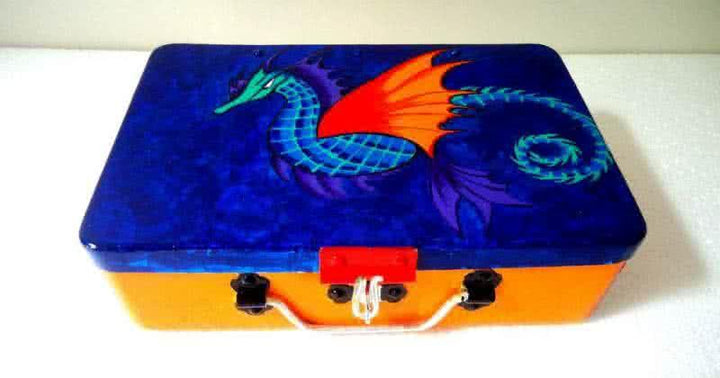 Sea Dragon Trinket Box Handicraft by Rithika Kumar | ArtZolo.com