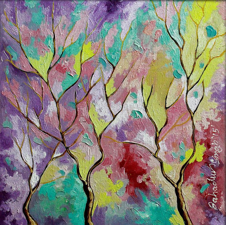 Season Amethyst Painting by Bahadur Singh | ArtZolo.com