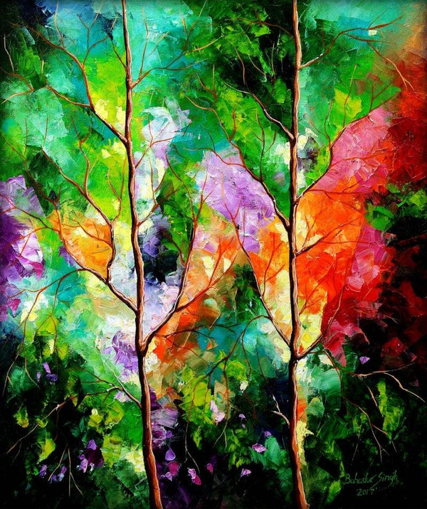 Season Of Love 1 Painting by Bahadur Singh | ArtZolo.com