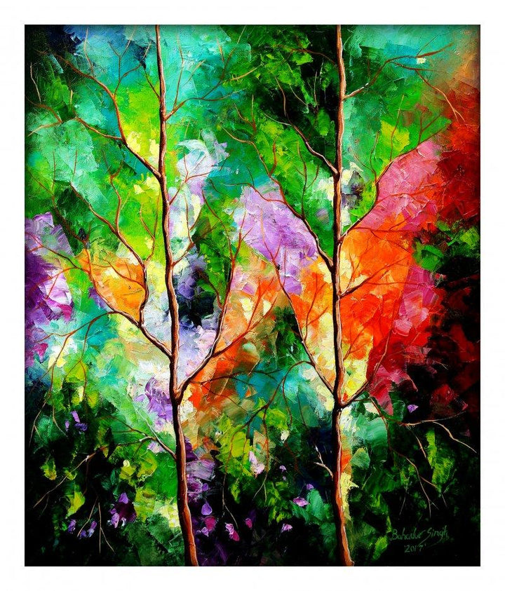 Season Of Love Painting by Bahadur Singh | ArtZolo.com