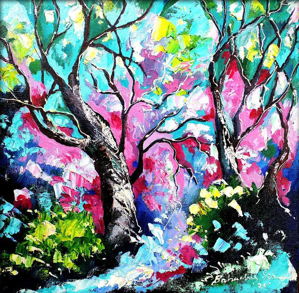 Seasons 130 Painting by Bahadur Singh | ArtZolo.com