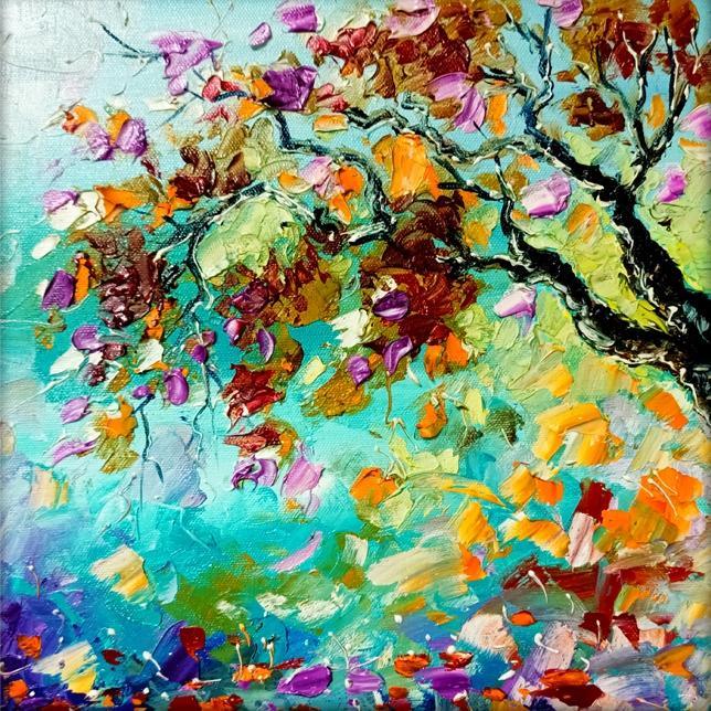 Seasons 138 Painting by Bahadur Singh | ArtZolo.com