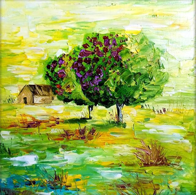 Seasons 139 Painting by Bahadur Singh | ArtZolo.com