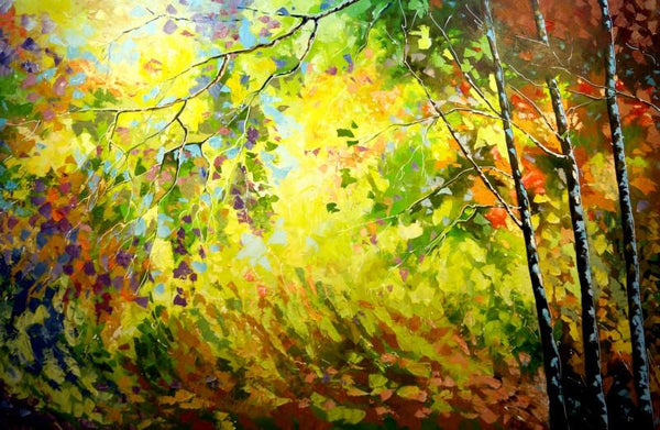 Seasons 4 Painting by Bahadur Singh | ArtZolo.com