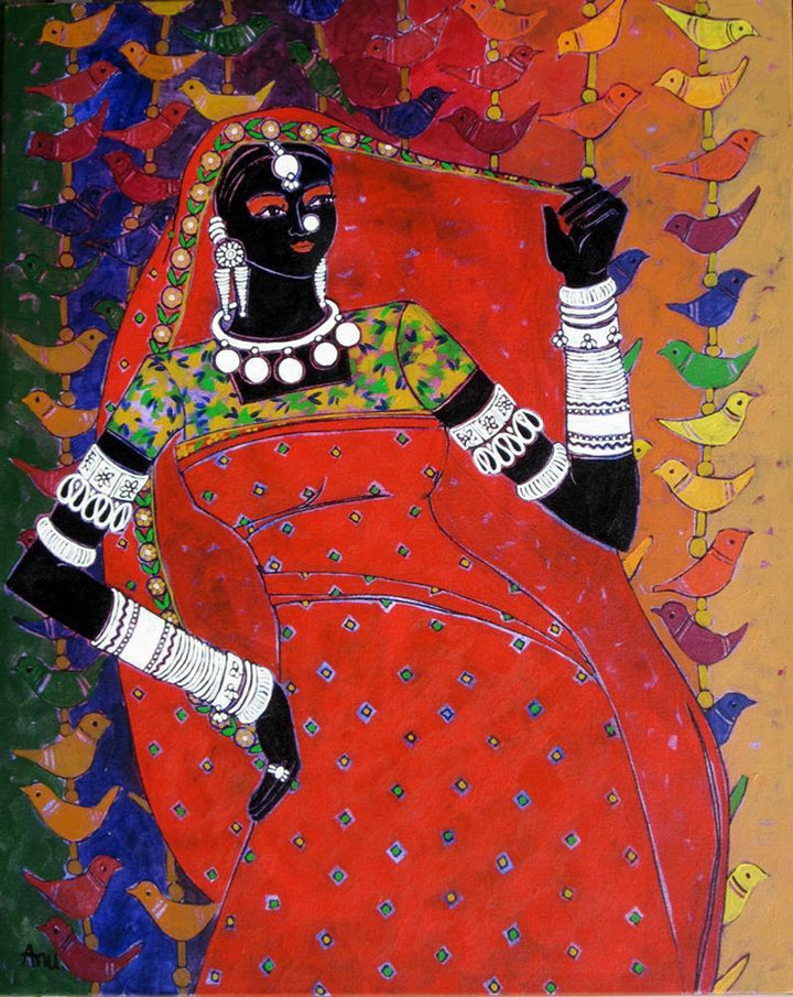 Serene Harmony 29 Painting by Anuradha Thakur | ArtZolo.com