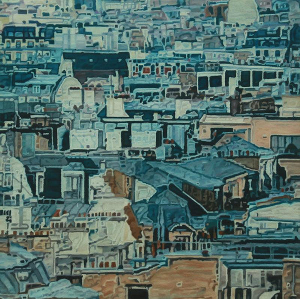 Shadow City 9 Painting by Ganesh Pokharkar | ArtZolo.com