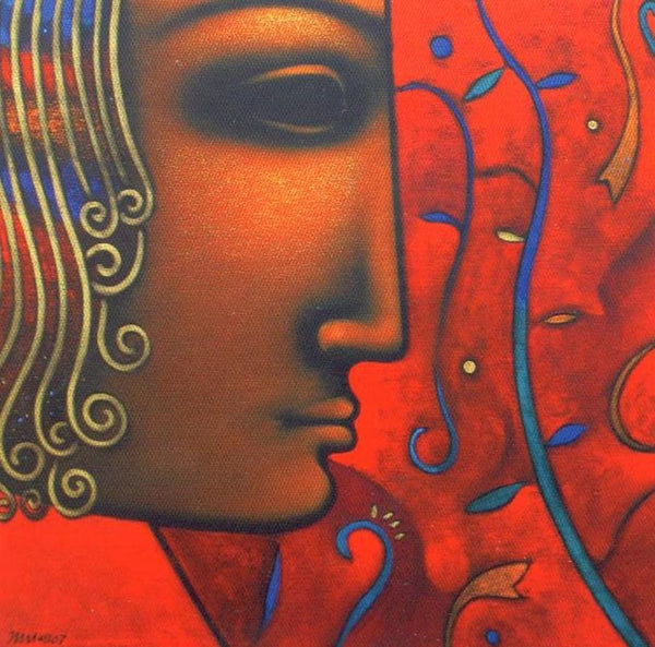 Shiv 5 Painting by Sanjay Bhalerao | ArtZolo.com