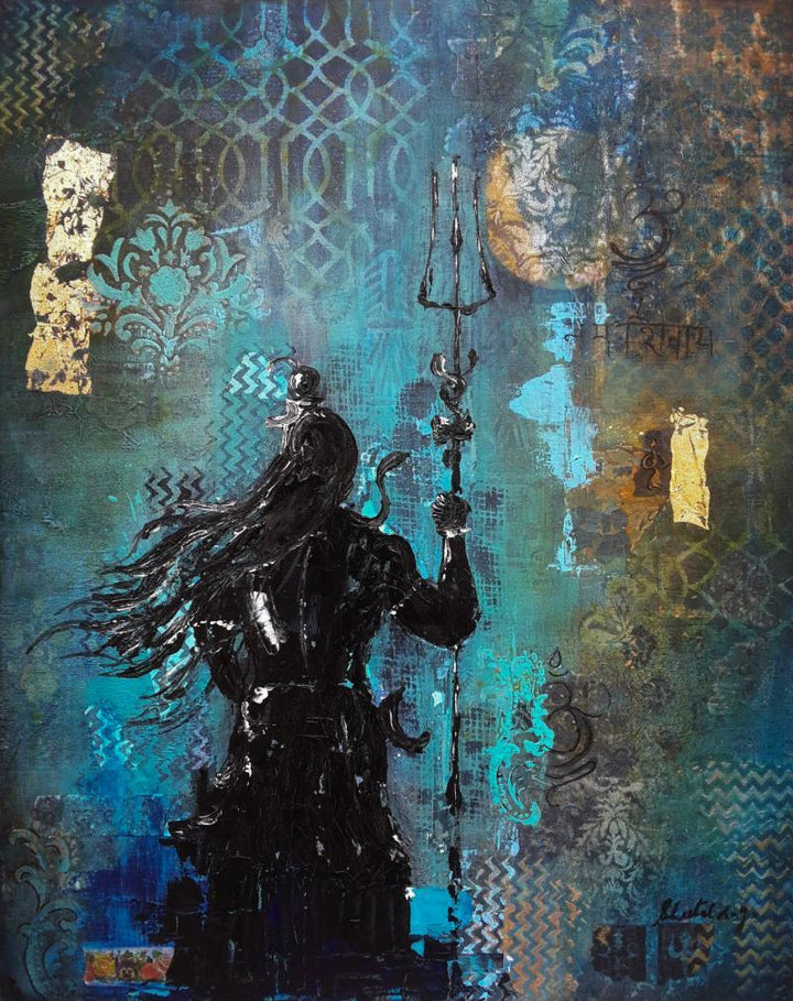 Shiv Painting by Sheetal Singh | ArtZolo.com