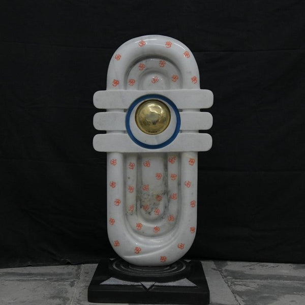 Shiva And Shakti Sculpture by Ravi Mishra | ArtZolo.com