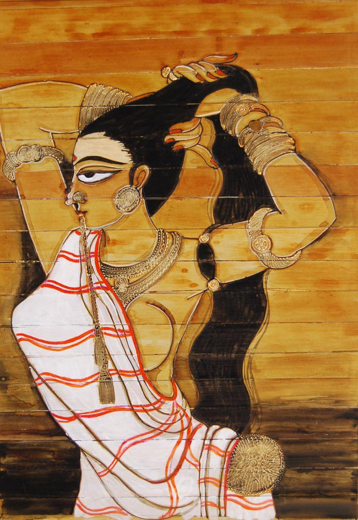 Shringar Iii Painting by Pradeep Swain | ArtZolo.com