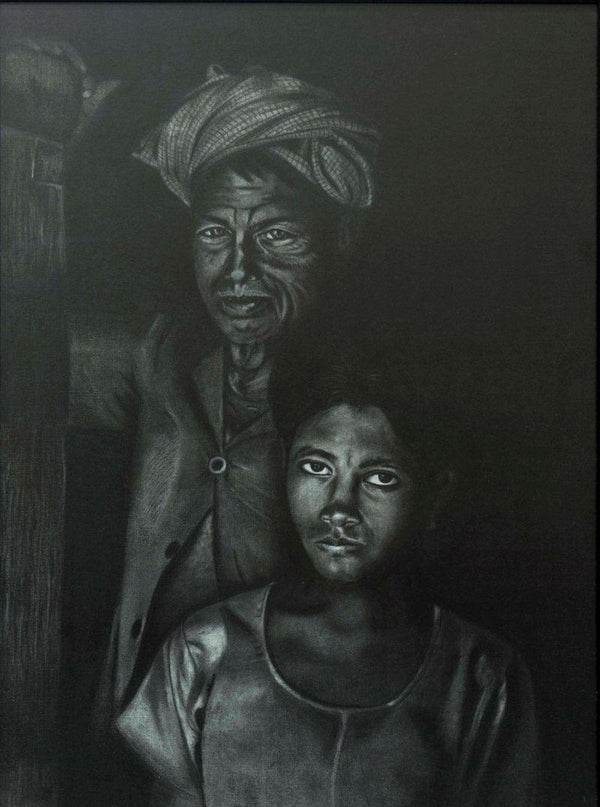 Silent Tears Drawing by Sadhana Solanki | ArtZolo.com