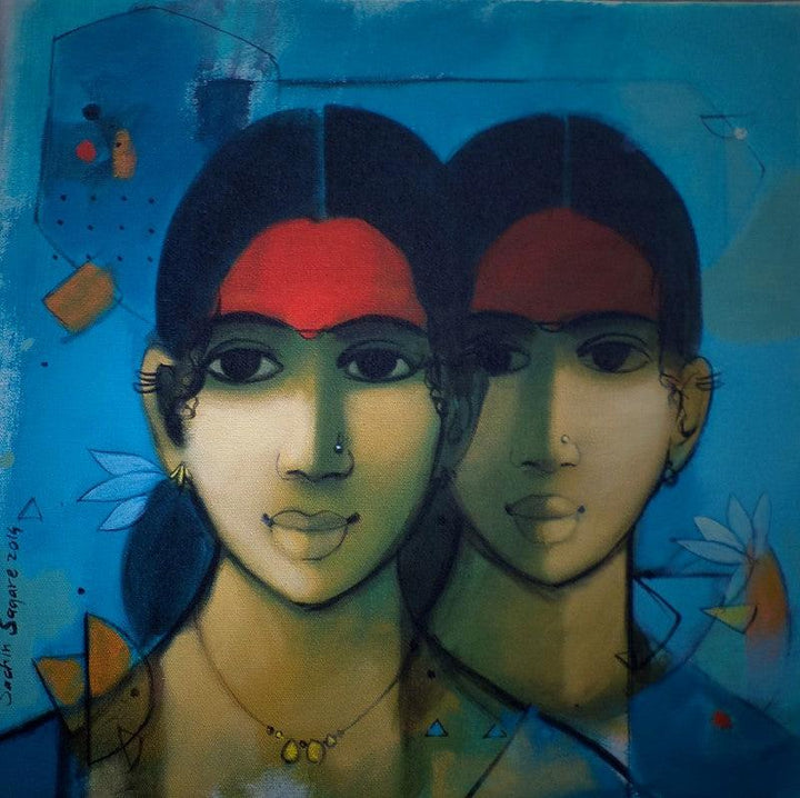 Simplicity Painting by Sachin Sagare | ArtZolo.com