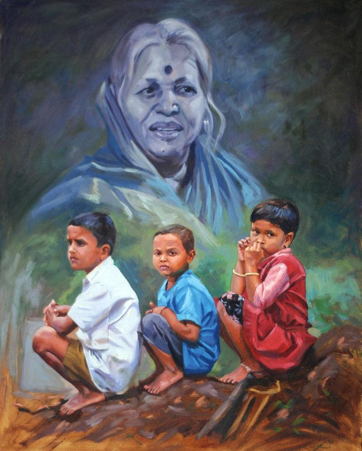 Sindhu Painting by Swapnil Patil | ArtZolo.com