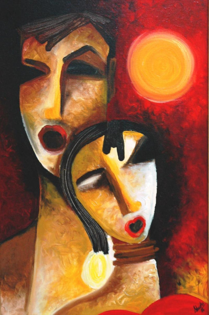 Singers Painting by Shuchi Khanna | ArtZolo.com