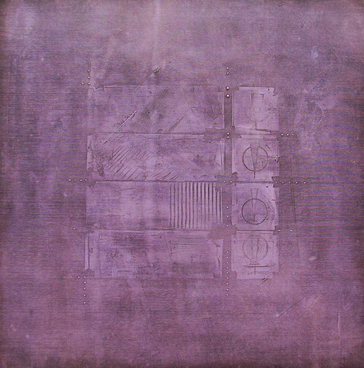 Solid Mauve Abstract Painting by Mohit Bhatia | ArtZolo.com