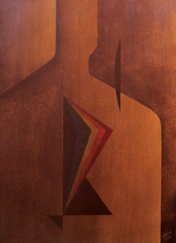 Solitude 3 Painting by Surendra Chaware | ArtZolo.com
