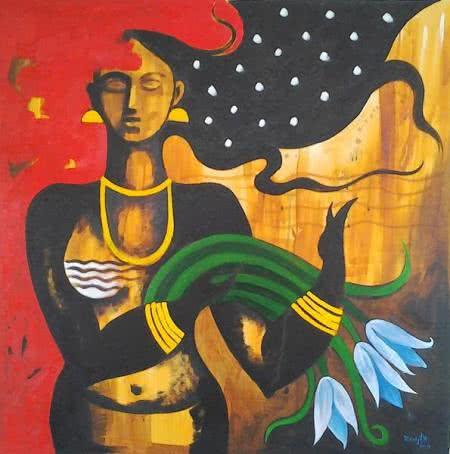 Solitude Painting by Ranjith Raghupathy | ArtZolo.com
