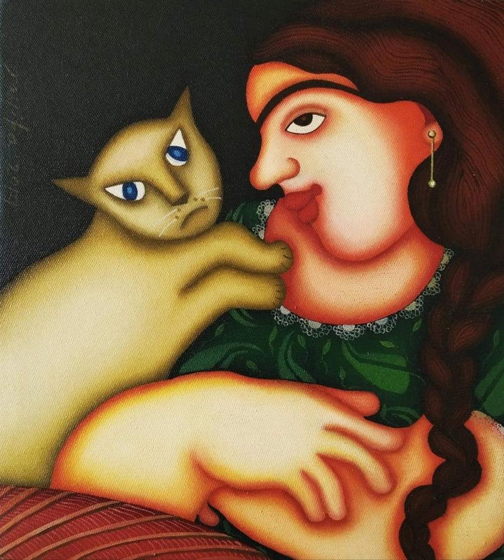 Songs Of Silence 3 Painting by Jayita Borthakur | ArtZolo.com