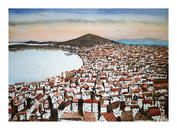Split Croatia Painting by Arunava Ray | ArtZolo.com