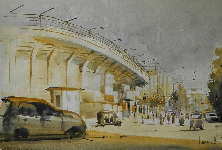 Stadium Painting by Bijay Biswaal | ArtZolo.com