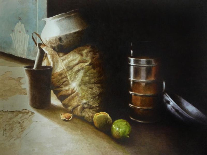 Still Life 3 Painting by Raghunath Sahoo | ArtZolo.com