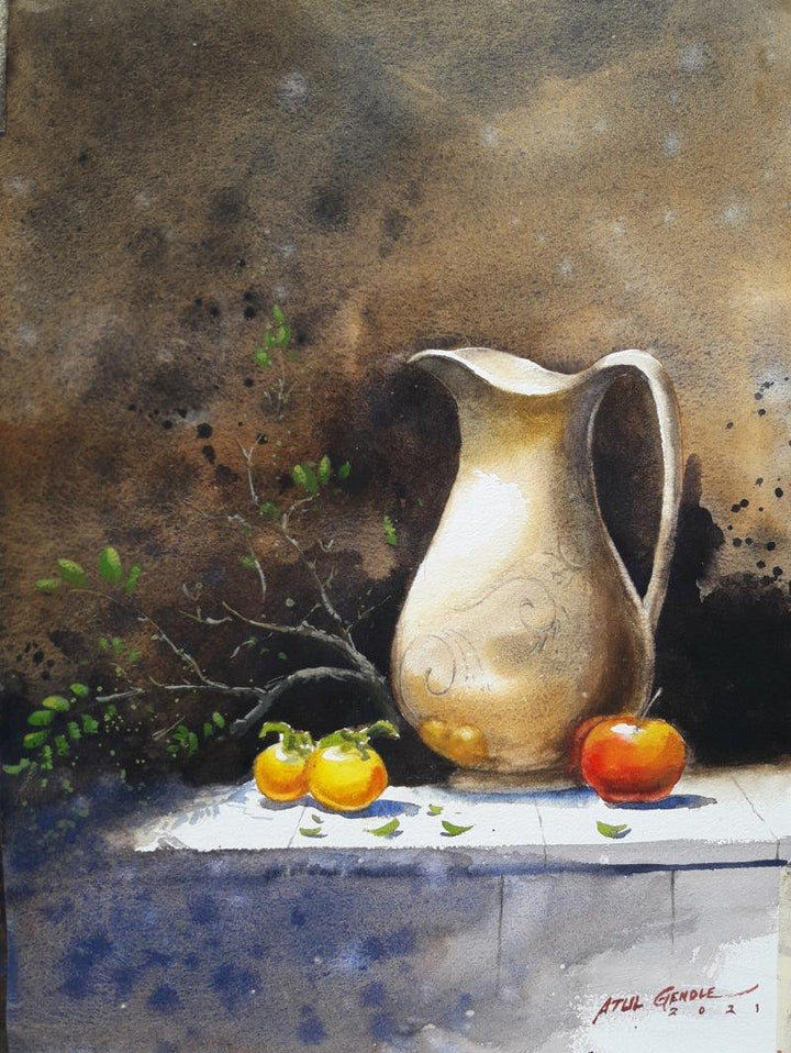 Still Life Painting by Atul Gendle | ArtZolo.com