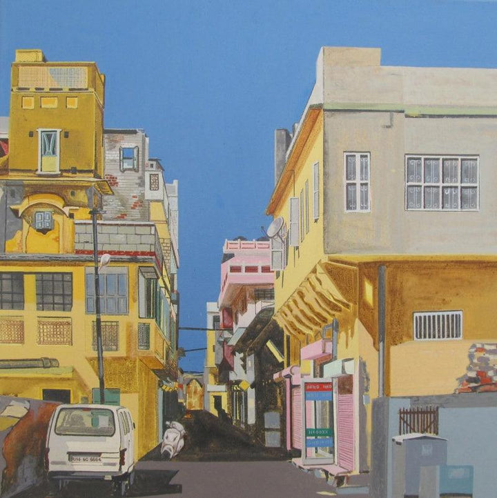 Street Series 4 Painting by Ajay Mishra | ArtZolo.com