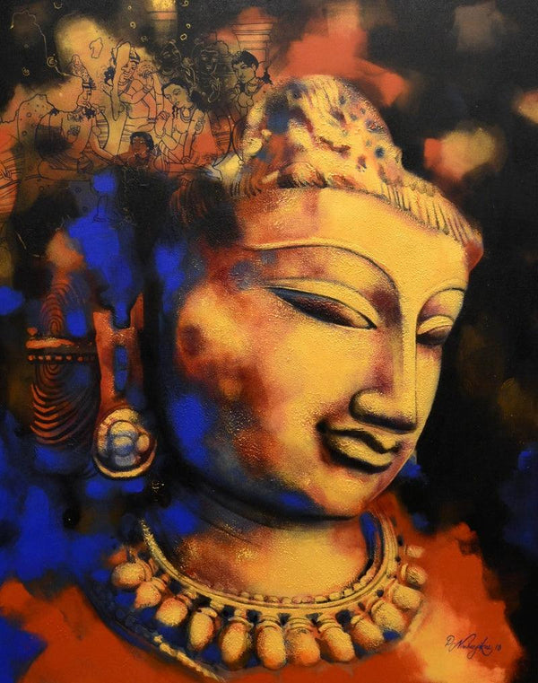 Sunanya Painting by Devendra Nimbargikar | ArtZolo.com