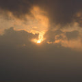 Landscape photography titled 'Sunrise', 17x11 inches, by artist Naveen Palanivelu on