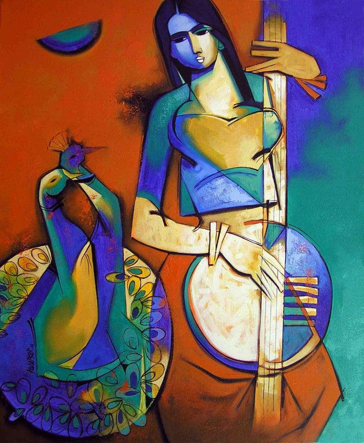 Symphony I Painting by Arvind Kolapkar | ArtZolo.com