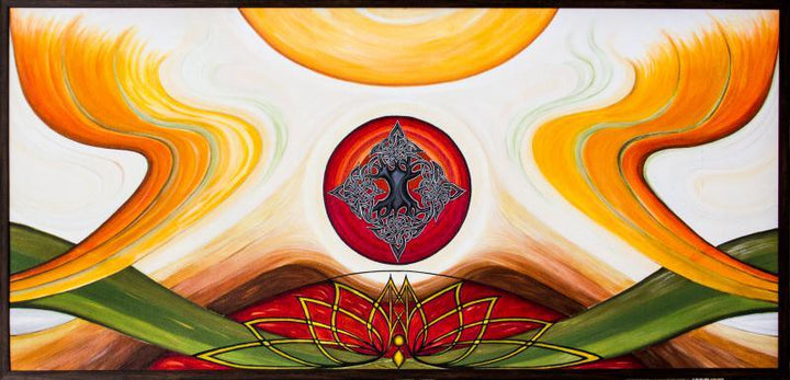 Synergy Painting by Manju Lamba | ArtZolo.com
