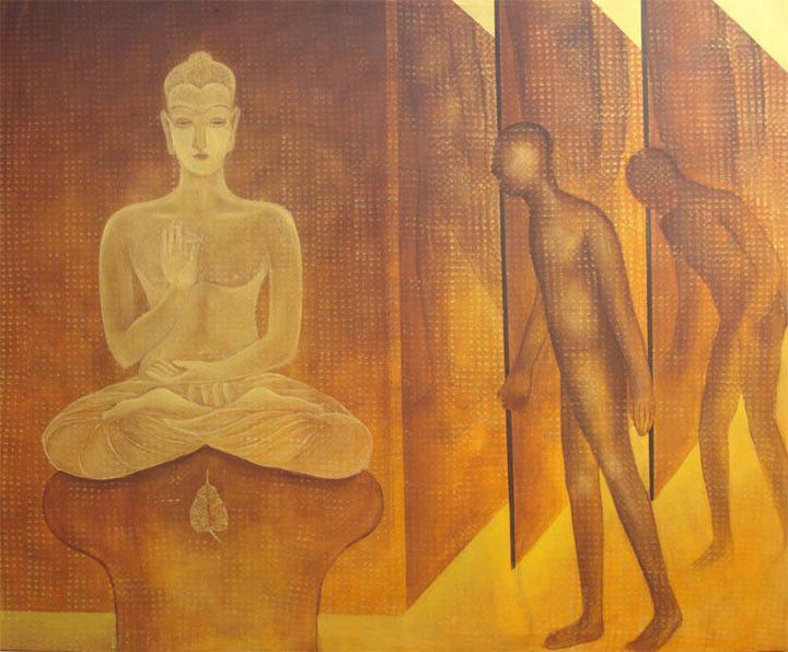 Transformation Painting by Satish Kale | ArtZolo.com