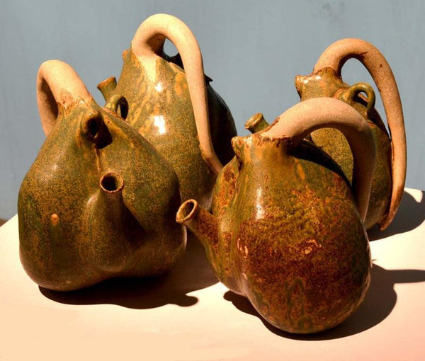 Tea Pot Sculpture by Triveni Tiwari | ArtZolo.com