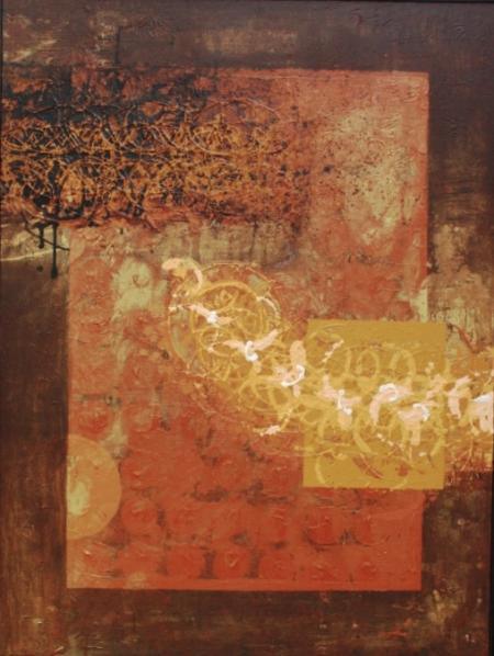 Textured Abstract Ii Painting by Sidharth Pansari | ArtZolo.com