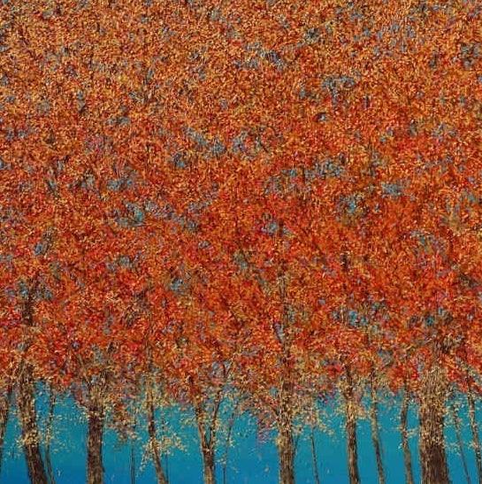 The Fall Painting by Pardeep Singh | ArtZolo.com