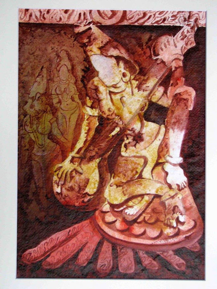 The Form Of Sculpture Viii Painting by Mahesh Pal Gobra | ArtZolo.com