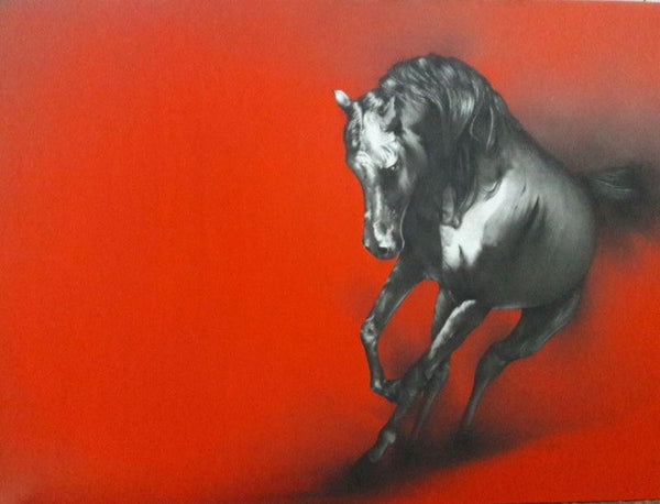The Horse Drawing by Yuvraj Patil | ArtZolo.com