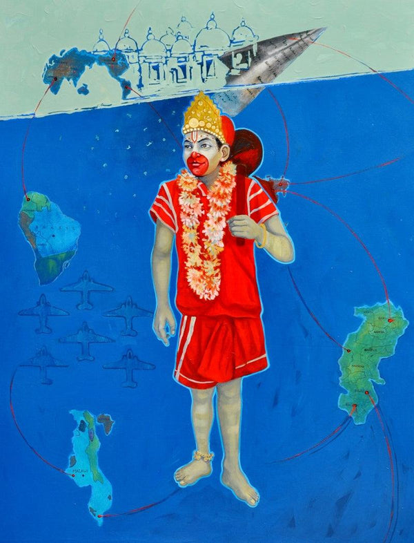 The Journey Painting by Chaitanya Ingle | ArtZolo.com
