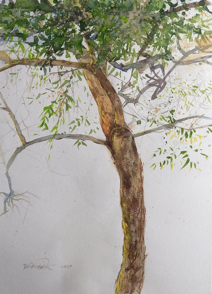 The New Birth Of The Tree Painting by Avishkar Vispute | ArtZolo.com
