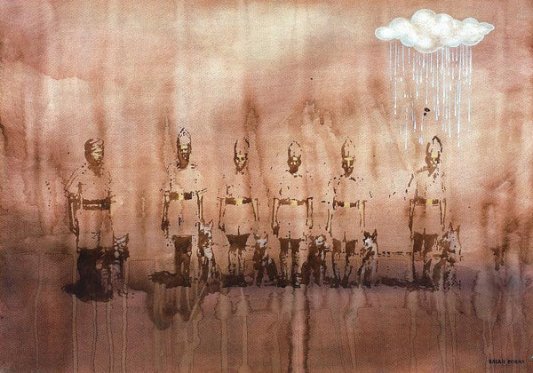 The Spying Cloud Painting by Balaji Ponna | ArtZolo.com
