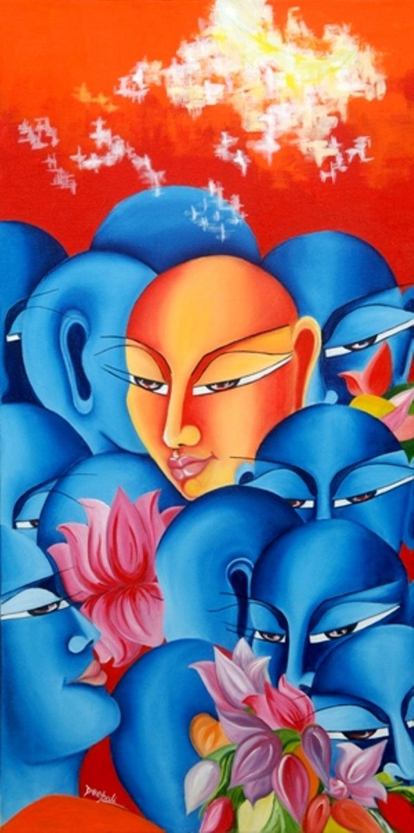 The Dreamer Painting by Deepali Mundra | ArtZolo.com