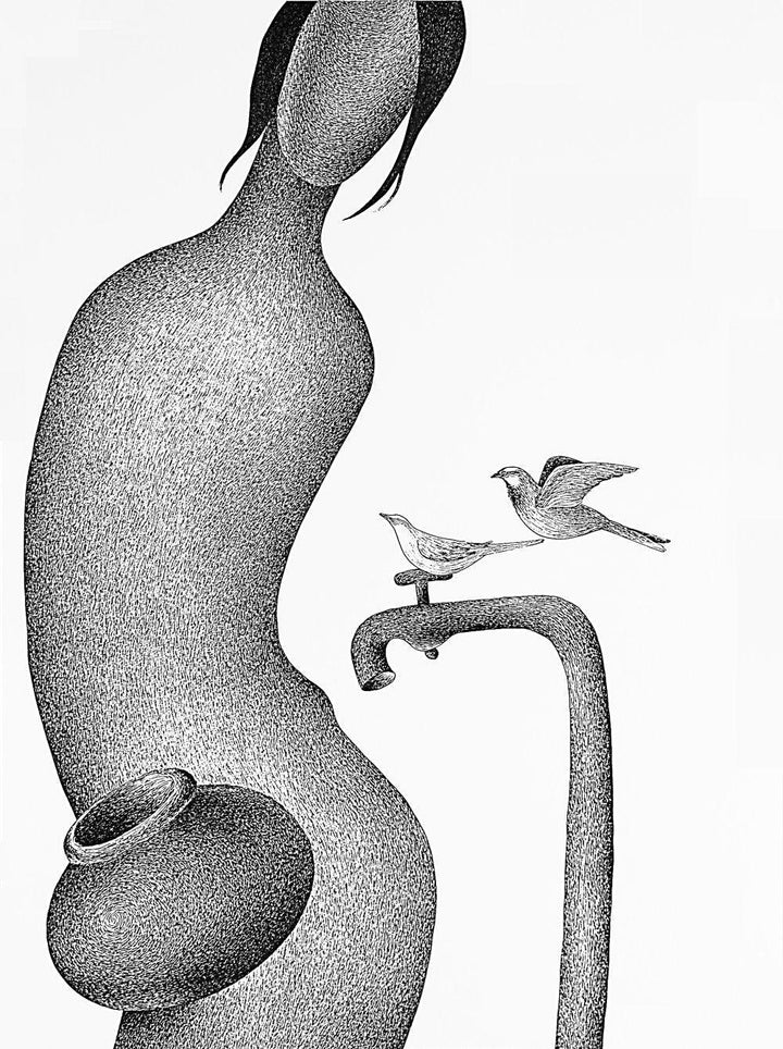 Thirst 68 Drawing by Nuril Bhosale | ArtZolo.com