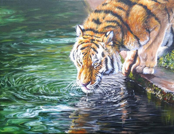 Thirsty Painting by Nihar Debnath | ArtZolo.com