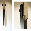 Abstract sculpture titled 'Time', 66x6x2 inches, by artist Abhishek Salve on Mixedmedia