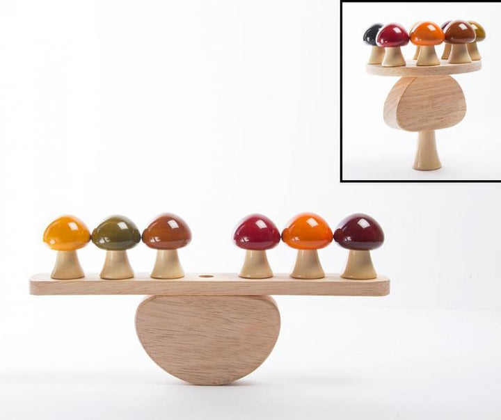 Topsy Turvy Balancing Wooden Toy Handicraft by Oodees Toys | ArtZolo.com
